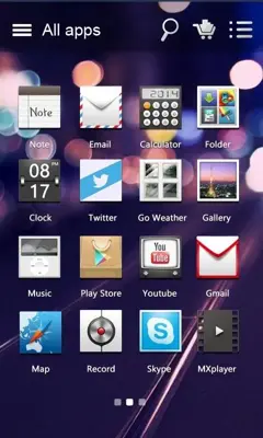 Unique GO Launcher Theme android App screenshot 3