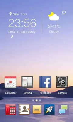 Unique GO Launcher Theme android App screenshot 5